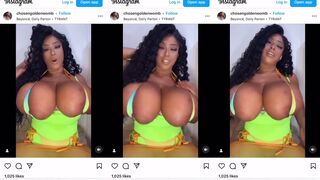Tamara Fogg uncensored nipples on IG