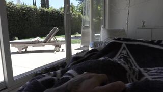 J.A OF - Slutty Inked Nurse Administers Blowjob POV