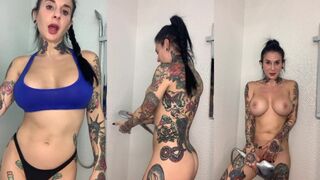 J.A OF - Post Workout Shower with Busty Joanna Angel