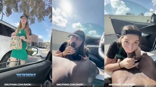 Izzy Swallows BBC Starbucks Sucked Off
