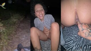 FreakyFairy51 outdoor lesbian fingering