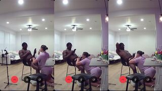 Couple love security camera angle