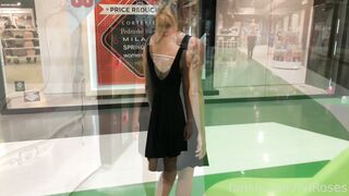 Iviroses Public toilet cucumber masturbation wrapped in plastic!!