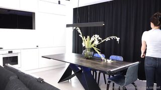 Ewa Sonnet Nude In Living Room