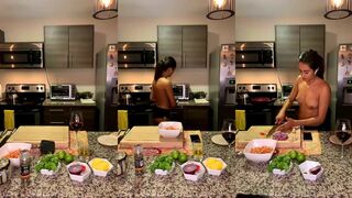 KATHERINNE RODRIGUEZ - TOPLESS COOKING
