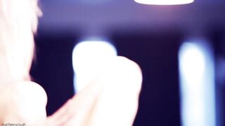 CHERRY CRUSH - DILDO PLAY IN THE KITCHEN