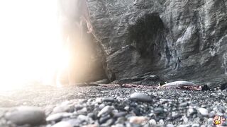 Banana_Nomads - Couple Intense Sex In Public Beach