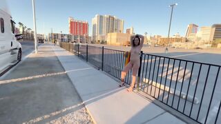 Nicole Niagara Flashing, teasing and cumming in public streets