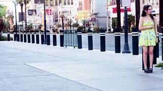 Nicole Niagara Pretty Little Slut Gets Naked in Public pt1