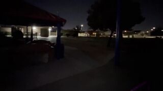 Nicole Niagara Masturbate, Suck, Fuck, then Cum on Pretty Face in Public Park