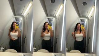 Myla Del Rey / missdelreynextdoor Flight Tits Show