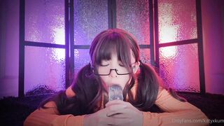 KittyxKum - I Think I Need To Take a Closer and Deeper Look At This Cock (Velma Cospl