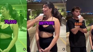 Blitz Chick Sucks a Lot of Cock