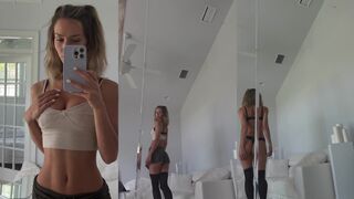 Rachel Cook Naked knee socks selfie video
