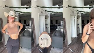 Anya Lacey strips & teases