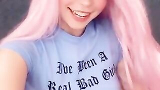 Belle Delphine Actual Nude Tits (Video 1)