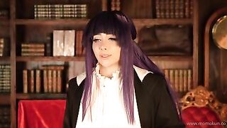 Momokun Fern Futanari cosplay vídeo