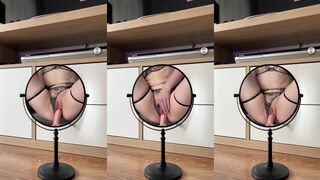 Kate polish PAWG PoV mirror dildo solo