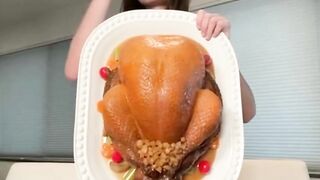 Megnutt02 Topless Turkey Feast Video Leaked