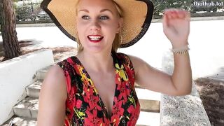 IviRoses naked public walk/mastburbate