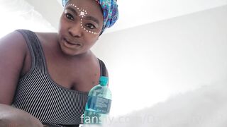 darkberry101 Black nanny fucks baby son and forces him not to tell