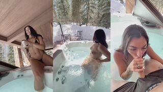 emjayplays fucks in hot tub