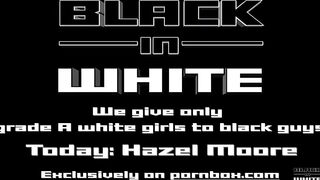 Hazel Moore Gets Drilled By Two BBCs