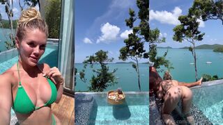 ScarlettKissesXO Pool Sex With A Butler Video