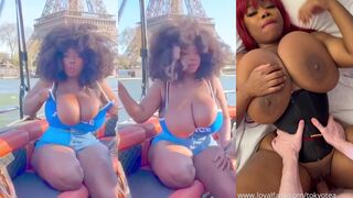 TokyoTea huge nude tits in Paris
