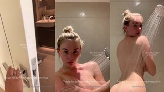 Beth Lily Full Naked Shower
