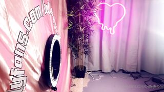 BELLE DELPHINE ONLYFANS PINK HAIR BUNNY (Video 2)
