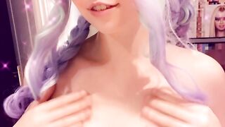 Belle Delphine Neon Bunny Set (Video 1)