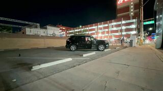 Nicole Niagara Caught Masturbating Solo in City Parking Lots
