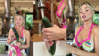 Sara Jean Underwood Housewife's cucumber