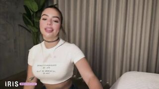 Iris Rodriguez Rides A BWC In Ripped Jeans