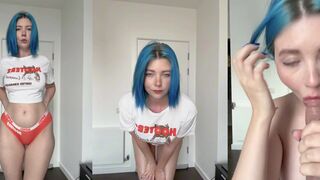Vixenp Rides Her Dildo