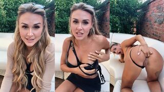 EllaSilver anal bbc dildo masturbation onlyfans