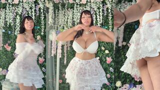 P.C OF - White Dress