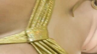 Allison Cactus - gold twerk