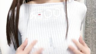 PuddingNice sexy tits play