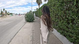 DARINGKIARA - EXTREME RISKY PUBLIC SEX IN THE CITY CENTER