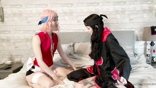 aliceoncam - OnlyFans  Akatsuki Cosplay with Cat