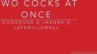 Karamitch x goddessguzman- takes two cocks