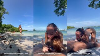 Ashley Aoky Public Beach Sextape Video Leaked