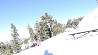 Kimmy Granger Risky Snowy Mountain Sex Tape