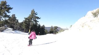 Kimmy Granger Risky Snowy Mountain Sex Tape