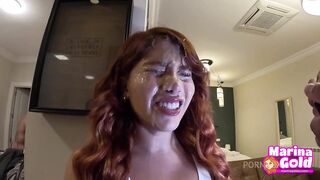 Marina Gold Hooters cumwalk