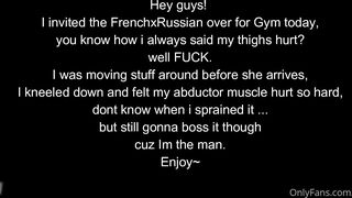 Sinfuldeeds FrenchxRussian Intern Comes Over to Teach Me Gym Full