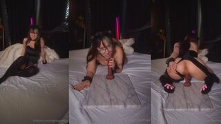 Bigtittygothegg- Halloween party fuck