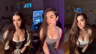 MissMikkaa Sexy Big Tits Cleavage Tease Slideshow